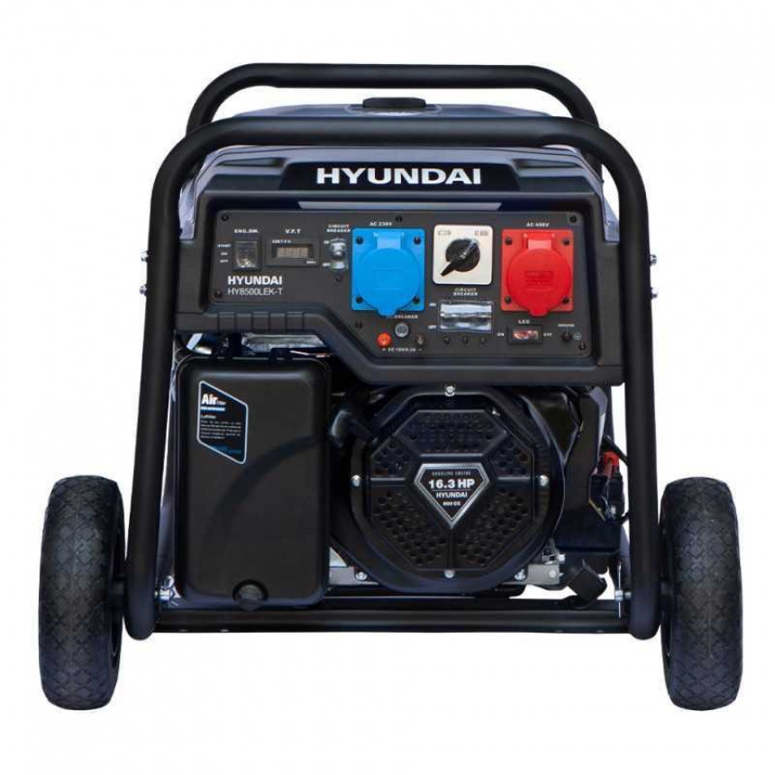 Генератор бензиновий Hyundai HY 10100LEK -T